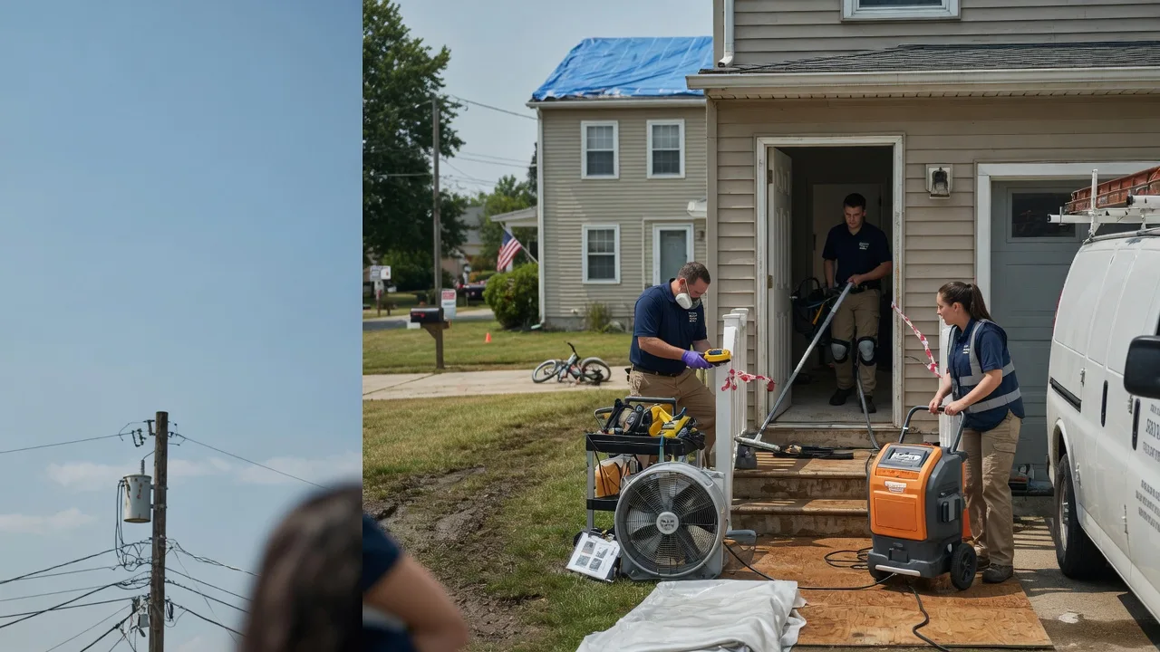 Water Damage Repair in Vanderbilt, MI near me